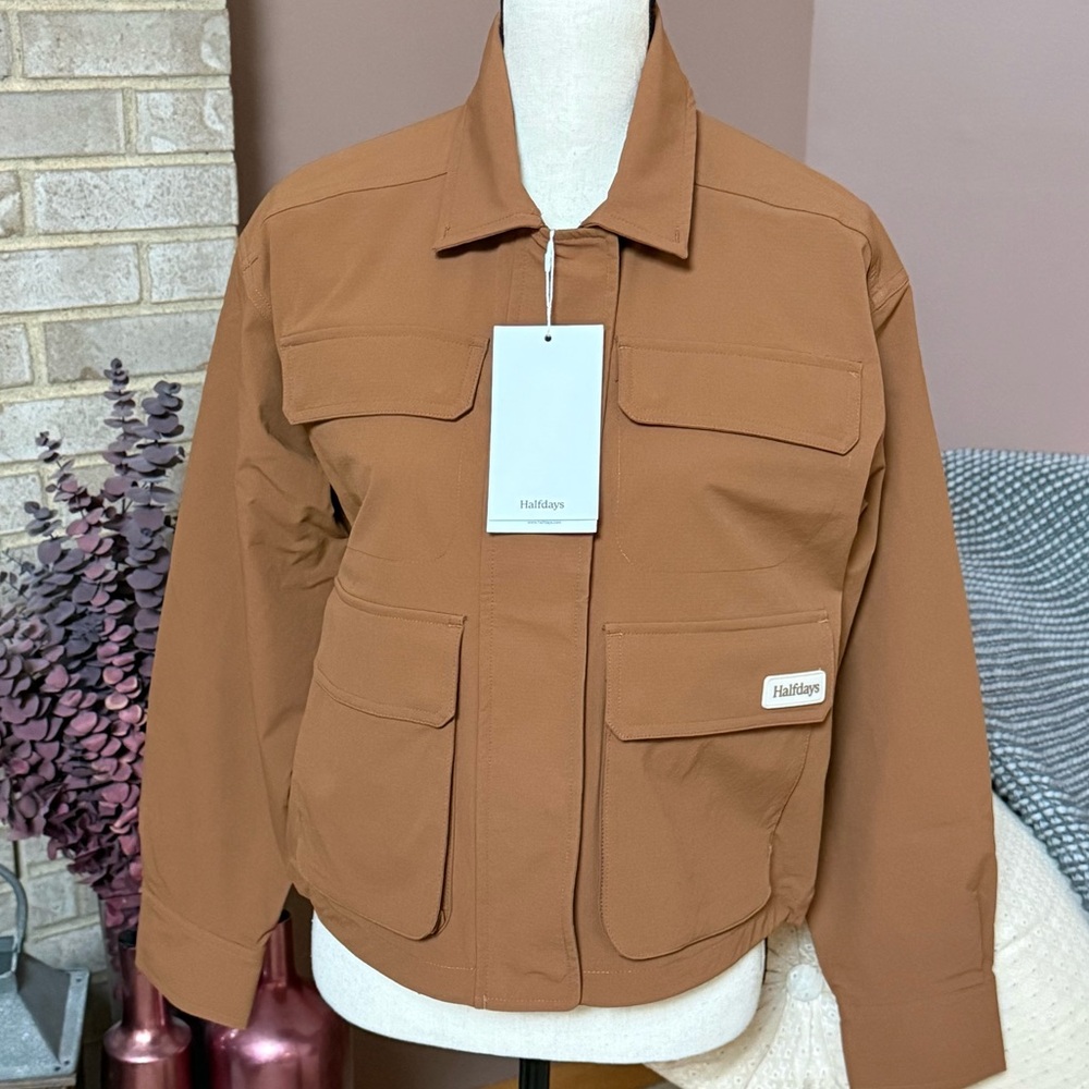 HALFDAYS Nan Field Jacket - Nuthatch Tan